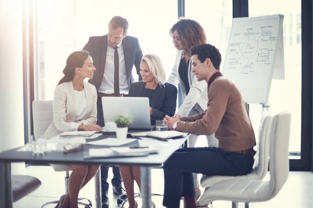 istock Coming up with a plan of action 643641638