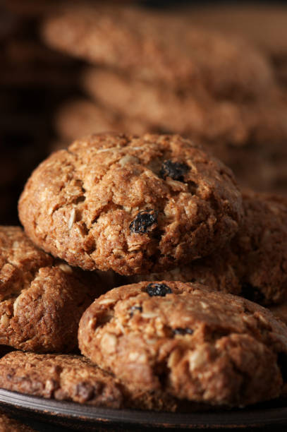 istock Oat cookies close-up 643647636
