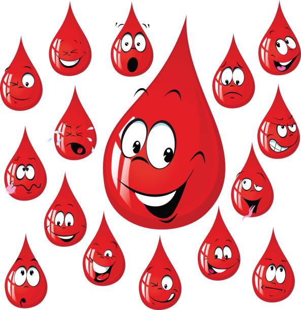 Red Drop Cartoon Stock Illustration - Download Image Now - Blood, Drop,  Sadness - iStock