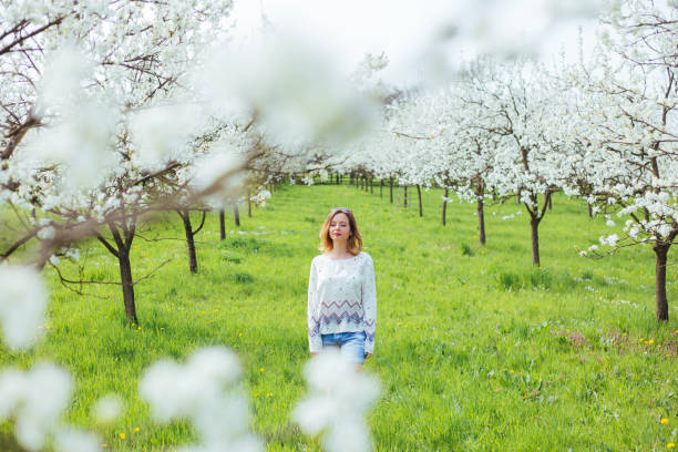 istock Love the smell of spring flowers 643654128