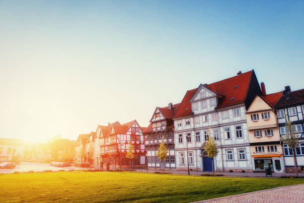 istock Charming town in Germany - Wolfenb ttel. Little Venice 643654342