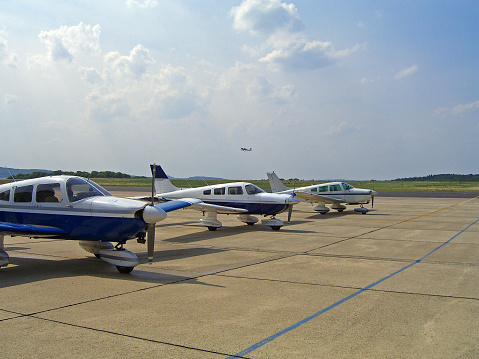 old Airport of Kassel-Calden, Germany