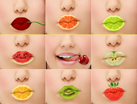 Fruit mix lips