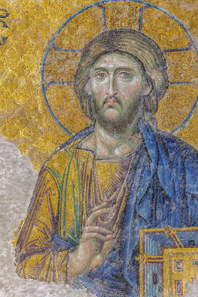 istock Jesus Christ in Hagia Sophia 643714538
