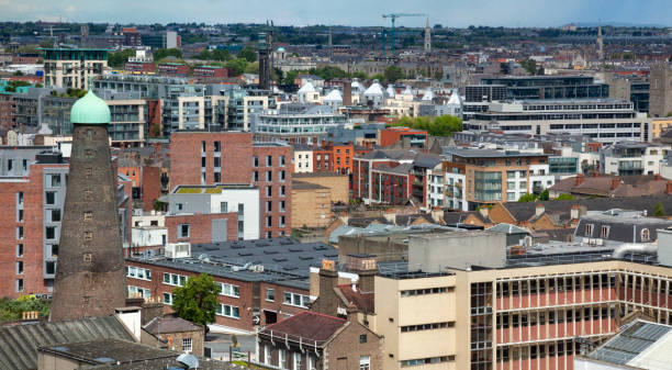 istock Cityscape of Dublin, Ireland 643722222