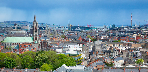 Rooftop view of Newcastle Upon Tyne