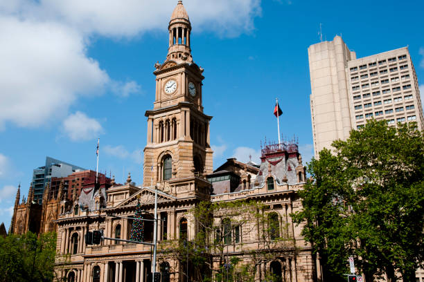 istock Sydney Town Hall - Australia 643753556