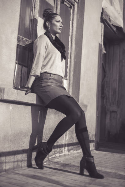 istock Mystic woman sitting on balcony 643764770