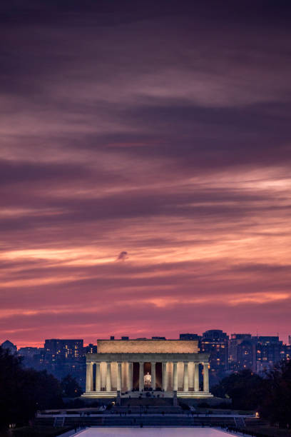 Lincoln Memorial at Sunset