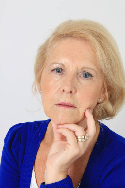 istock Beautiful senior woman 643778208