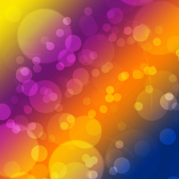 istock abstract  Bokeh circles on fulcolor background 643791722