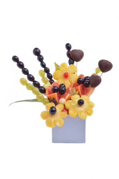A cup with fruit
