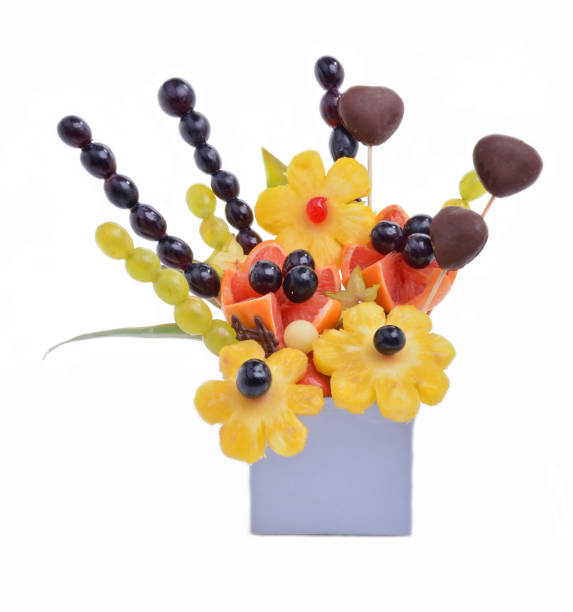A cup with fruit
