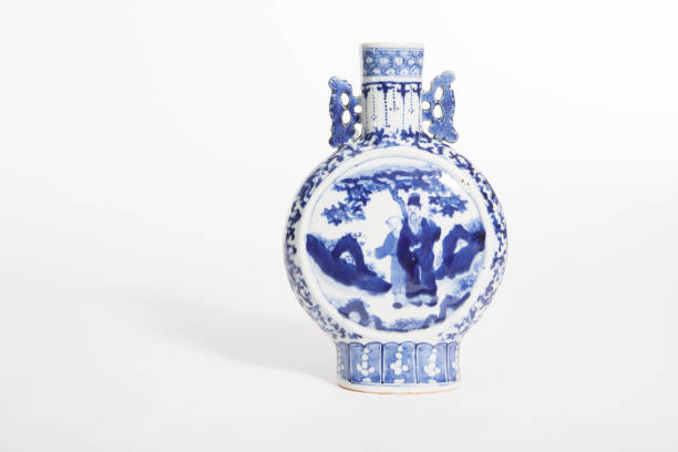 istock Chinese antique vase 643818430