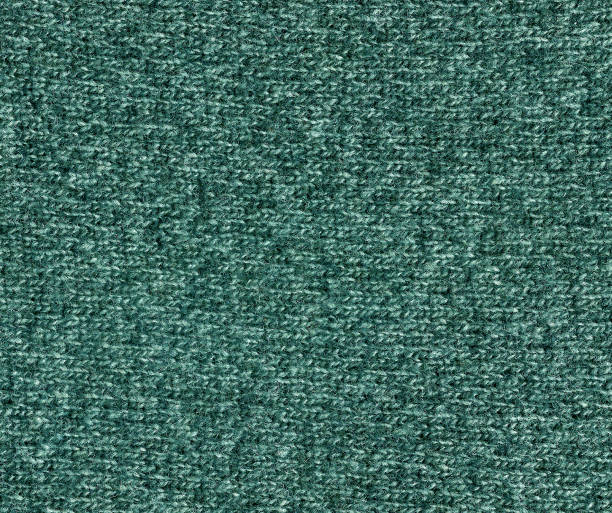 istock Cyan color knitting cloth texture 643829114
