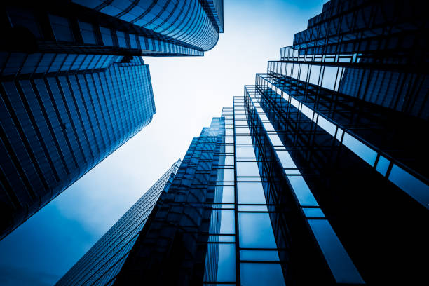istock low angle view of skyscrapers 643835402