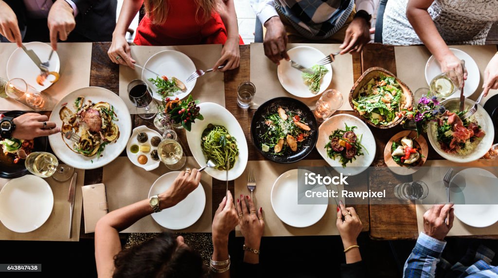 Restaurant Chilling Out Classy Lifestyle Reserved Concept Restaurant Stock Photo