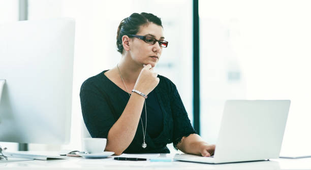 istock Planning her next business move very carefully 643852260