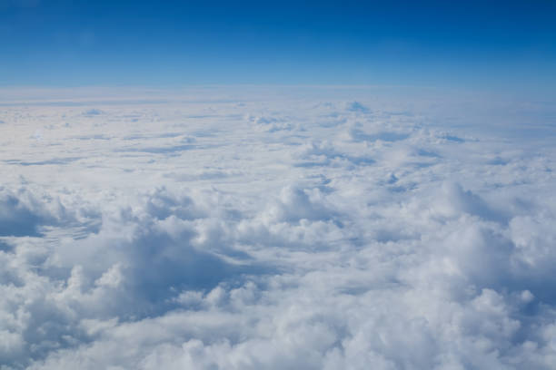 istock Fuerteventura Canarian island from plane window view 643855088