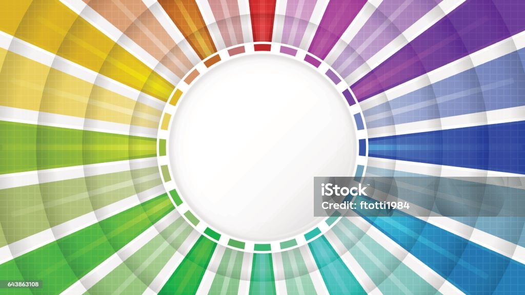 Ilustración de Diseño Vectorial De Fondos De Pantalla De Espectro De Color  Con Espacio Circular Para Texto y más Vectores Libres de Derechos de Anillo  - Joya - iStock