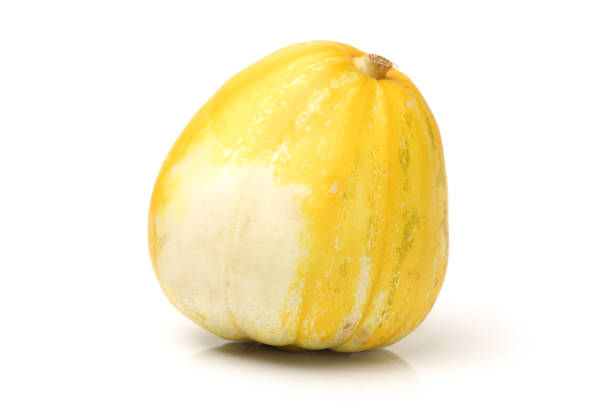 istock Ripe Melon fruit (Cucumis melo)muskmelon isolated on white background 643863274
