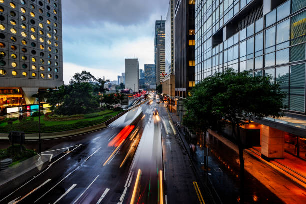 istock Hong Kong traffic view 643867826