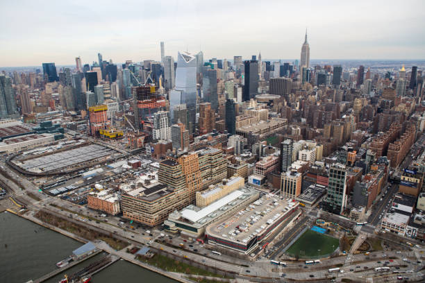 istock Aerial View Midtown Manhattan New York 643871718