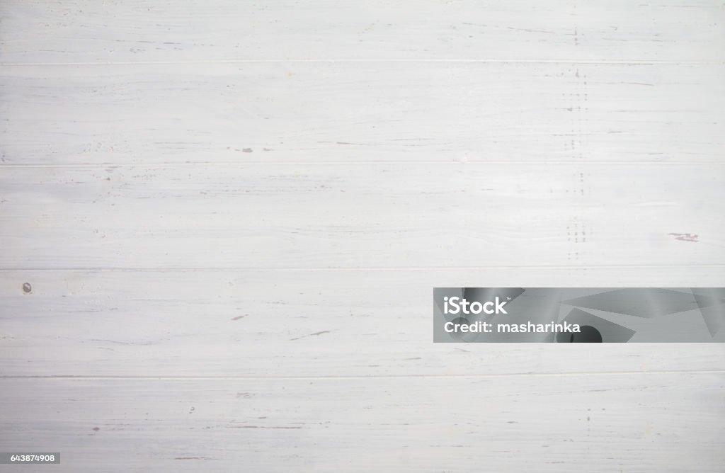 Blank white wooden background. Space for your text Clean old shabby white wooden background. Space for your text Table Stock Photo