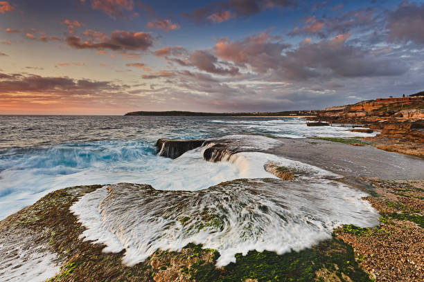 istock Sea Maroubra Foam alga flat 643875176