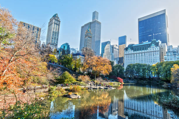 istock Skyscrapers of Manhattan from Central Park 643875646