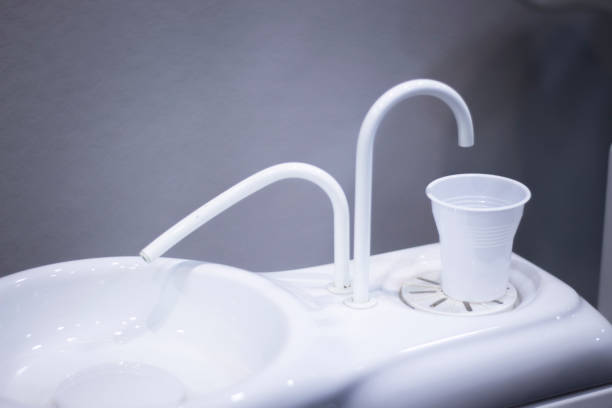 istock Dentists chair rinse basin 643878704
