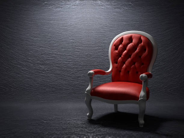 istock The red armchair 643881688