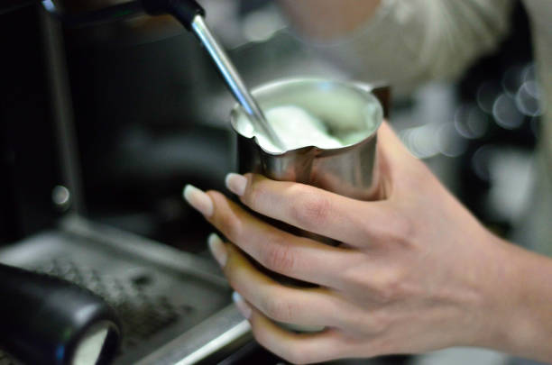 istock woman barista 643885296