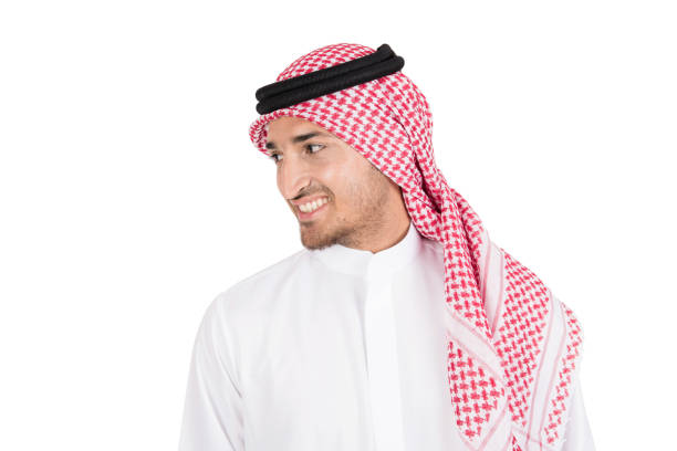 istock Arab muslim man in traditional dress 643889404