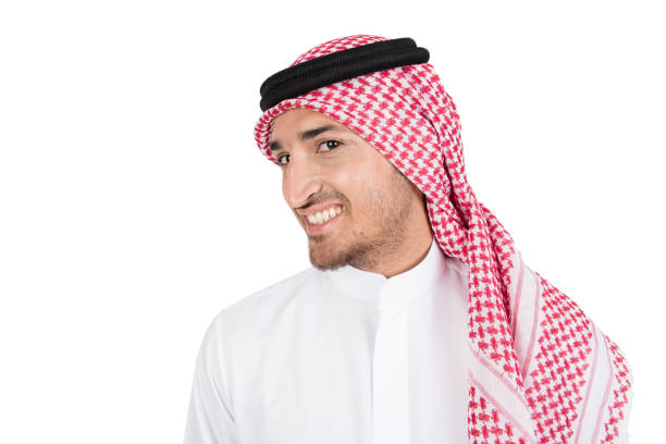 istock Arab muslim man in traditional dress 643889454