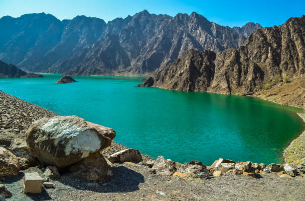 istock Hatta Dam Green Lake 643889612