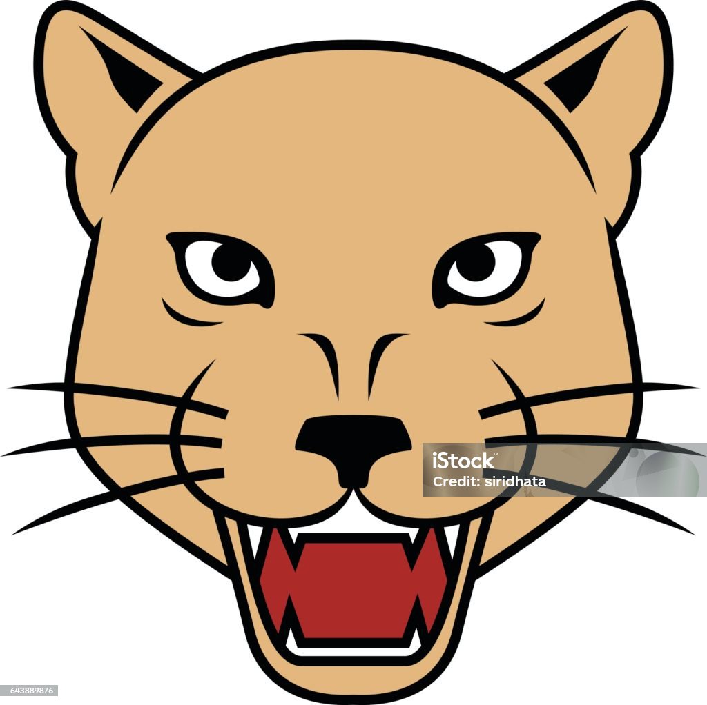 Lioness Head Vector Illustration Lioness head vector illustration. Lioness - Feline stock vector