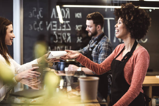 istock Owners of a Small Take Away Business 643893890