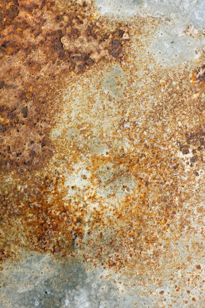 istock This an iron surface was exposed to atmospheric action more than hundred years. Yellow macro retro background 643899064