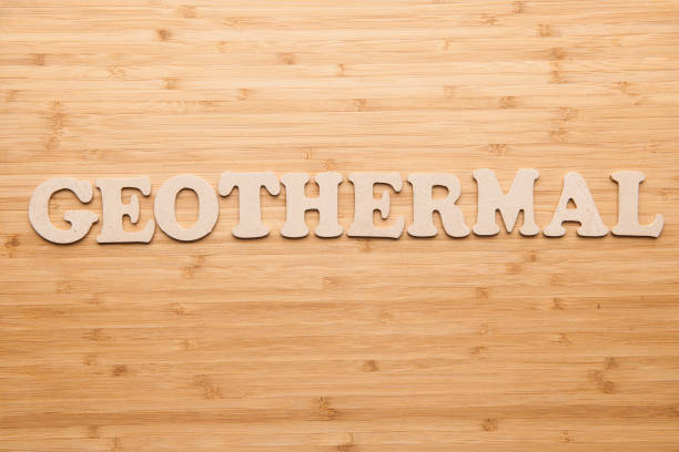 istock Geothermal word with wooden letters 643905390