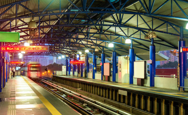 istock Metro station in Kuala Lumpur, Malaysia 643905696