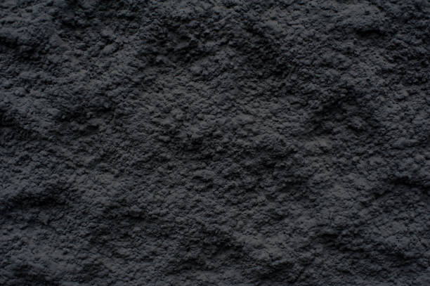 istock texture of black embossed convex wall 643908670