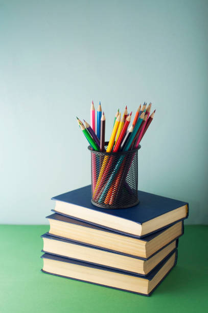 istock books and pencils 643913796