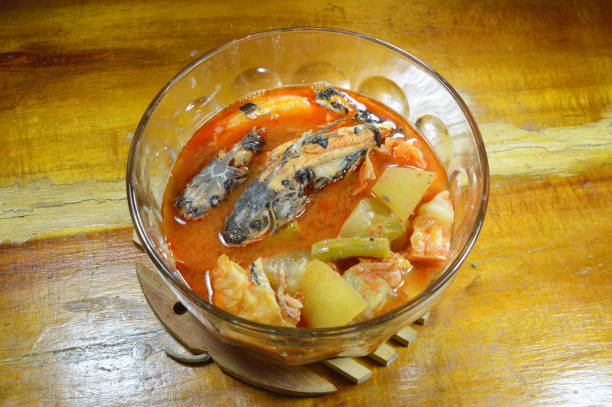 istock mullet with vegetable in spicy soup 643946678