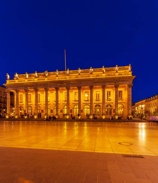 istock Grand Theater at Night,  Bordeaux 643946722