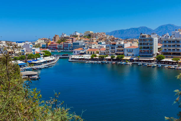 istock Agios Nikolaos City, Crete, Greece 643956266