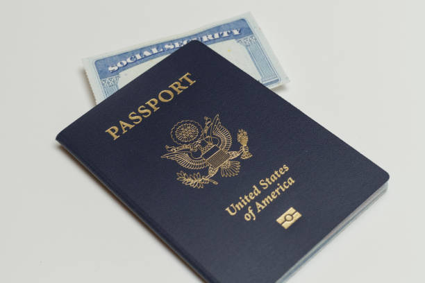 istock passport and social security card 643956334