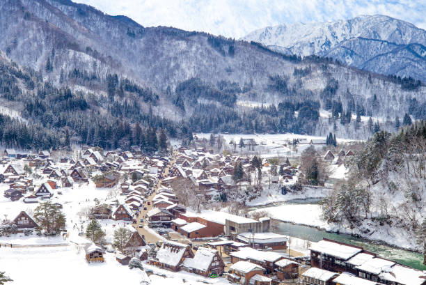 istock Shirakawa village 643956606