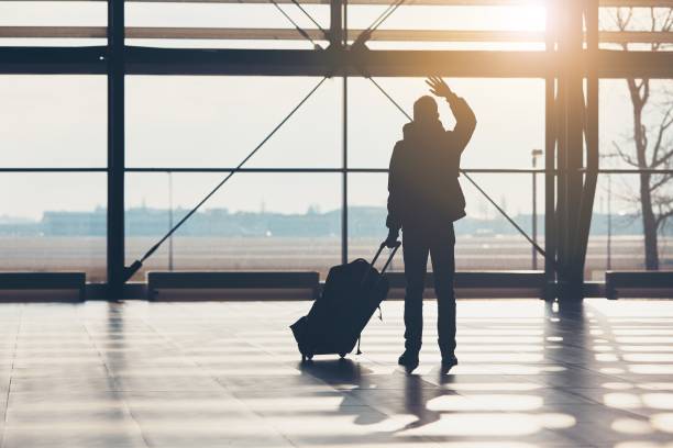 istock Traveler at the airport 643960898
