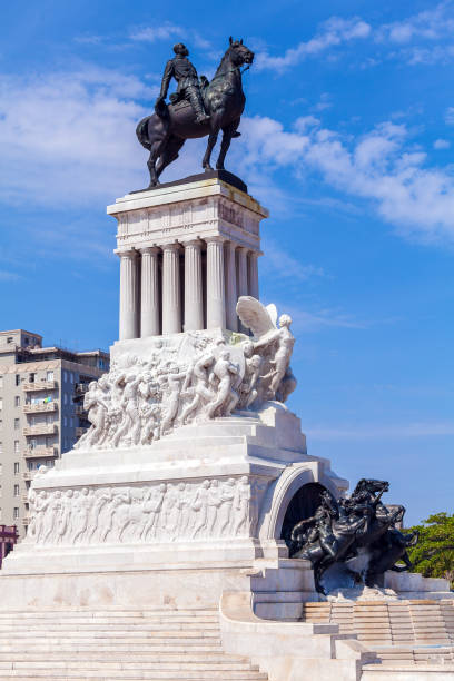 istock Statue of General Maximo Gomez, Havana, Cuba 643965822